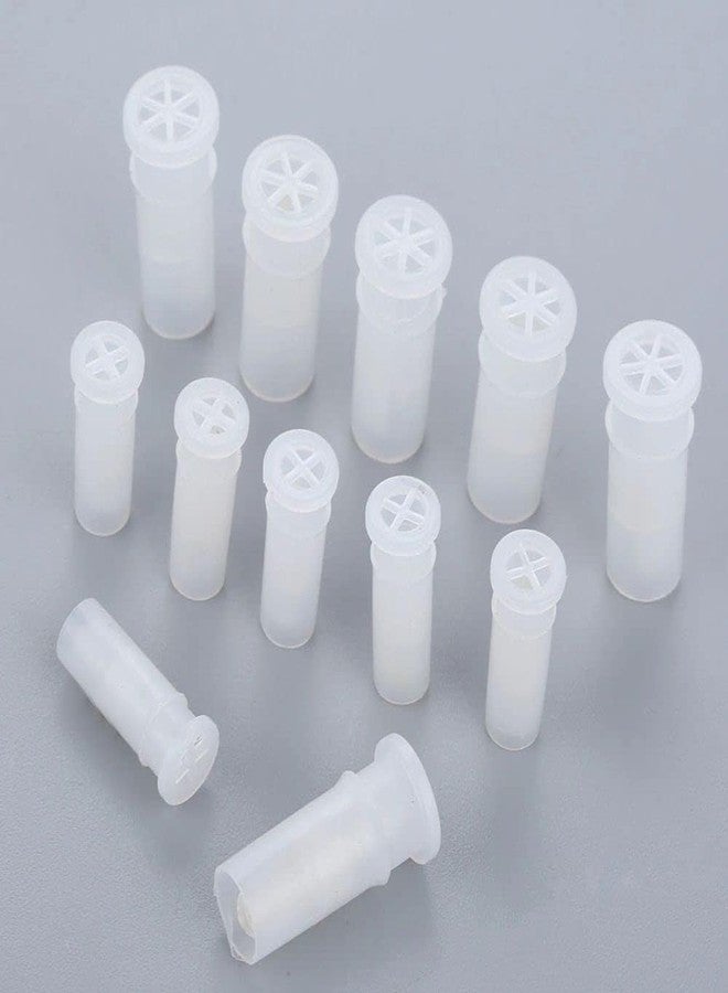 Labriciyon 100 Pcs White Toy Noise Makers Insert Squeakers, Plastic Dog Squeaky Toy Whistles, Toy Insert Replacements Toy DIY Accessories(15.5x4.8mm 100pcs) - Image 5